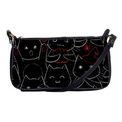 Catty Shoulder Clutch Bag by kyorashop23