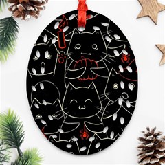 Catty Ornament (oval Filigree)