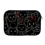 Catty Apple MacBook Pro 17  Zipper Case Front