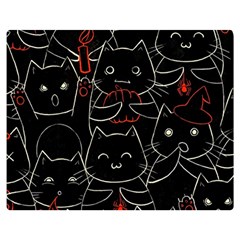 Catty Premium Plush Fleece Blanket (medium) by kyorashop23