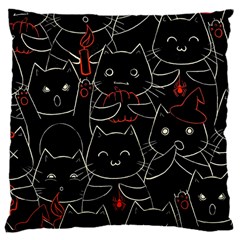 Catty 16  Baby Flannel Cushion Case (two Sides)