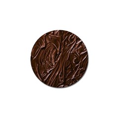 Chocolate Texture, Dark Chocolate Background Golf Ball Marker