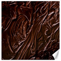 Chocolate Texture, Dark Chocolate Background Canvas 16  X 16  by kyorashop23