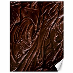 Chocolate Texture, Dark Chocolate Background Canvas 36  X 48  by kyorashop23