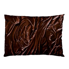 Chocolate Texture, Dark Chocolate Background Pillow Case (two Sides) by kyorashop23