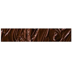 Chocolate Texture, Dark Chocolate Background Large Premium Plush Fleece Scarf 