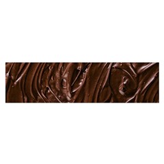 Chocolate Texture, Dark Chocolate Background Oblong Satin Scarf (16  X 60 ) by kyorashop23