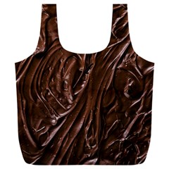 Chocolate Texture, Dark Chocolate Background Full Print Recycle Bag (xxxl) by kyorashop23