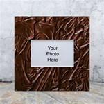 Chocolate Texture, Dark Chocolate Background White Box Photo Frame 4  x 6  Front