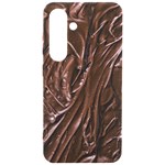 Chocolate Texture, Dark Chocolate Background Samsung Galaxy S24 6.2 Inch Black TPU UV Case Front