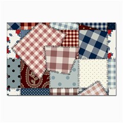 Cloth Patches Texture Macro, Patches Of Cloth Postcards 5  X 7  (pkg Of 10) by kyorashop23