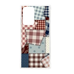 Cloth Patches Texture Macro, Patches Of Cloth Samsung Galaxy Note 20 Ultra Tpu Uv Case by kyorashop23