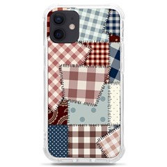 Cloth Patches Texture Macro, Patches Of Cloth Iphone 12 Mini Tpu Uv Print Case	 by kyorashop23