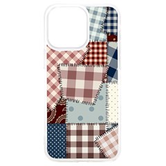 Cloth Patches Texture Macro, Patches Of Cloth Iphone 15 Pro Max Tpu Uv Print Case by kyorashop23