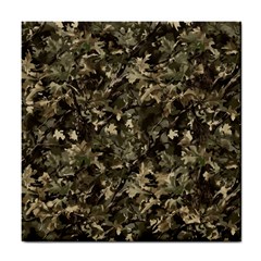 Camouflage Army Survival Uniform Tile Coaster by Posterlux