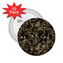 Camouflage Army Survival Uniform 2 25  Buttons (10 Pack) 