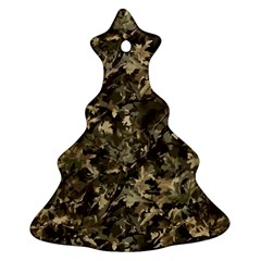 Camouflage Army Survival Uniform Christmas Tree Ornament (two Sides)