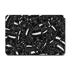 Cryptic Creature Pattern Small Doormat by dflcprintsclothing