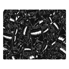 Cryptic Creature Pattern Two Sides Premium Plush Fleece Blanket (large) by dflcprintsclothing