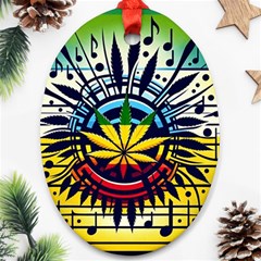 River Roots Ornament (oval)