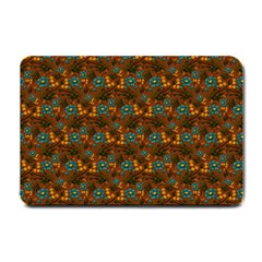 Blue Bloom Bouquet Small Doormat by GeekLover