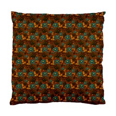 Blue Bloom Bouquet Standard Cushion Case (one Side)