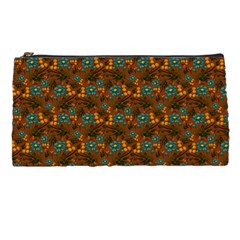 Blue Bloom Bouquet Pencil Case by GeekLover