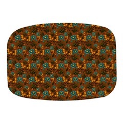 Blue Bloom Bouquet Mini Square Pill Box by GeekLover