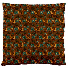 Blue Bloom Bouquet 16  Baby Flannel Cushion Case (two Sides)