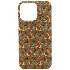 Blue Bloom Bouquet Iphone 15 Pro Max Black Uv Print Pc Hardshell Case by GeekLover