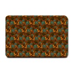 Blue Bloom Bouquet Small Doormat 24 x16  Door Mat