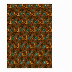 Blue Bloom Bouquet Small Garden Flag (two Sides) by GeekLover