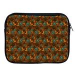 Blue Bloom Bouquet Apple iPad 2/3/4 Zipper Cases Front