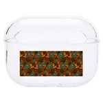 Blue Bloom Bouquet Hard PC AirPods Pro Case Front