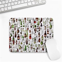 Bottle Chic Print Patterns Small Mousepad by BellaVistaTshirt02