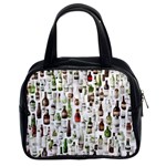 Bottle Chic Print Patterns Classic Handbag (Two Sides) Front