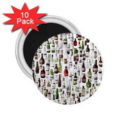 Bottle Chic Print Patterns 2 25  Magnets (10 Pack)  by BellaVistaTshirt02