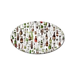 Bottle Chic Print Patterns Sticker Oval (10 Pack) by BellaVistaTshirt02