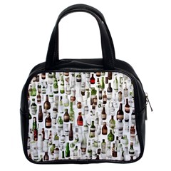 Bottle Chic Print Patterns Classic Handbag (two Sides) by BellaVistaTshirt02