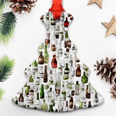 Bottle Chic Print Patterns Ornament (christmas Tree) 