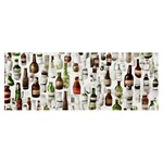 Bottle Chic Print Patterns Banner and Sign 8  x 3  Front