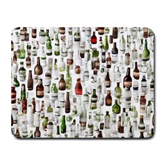 Bottle Chic Print Patterns Small Mousepad by BellaVistaTshirt02