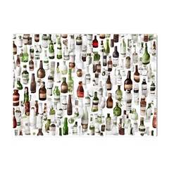 Bottle Chic Print Patterns Crystal Sticker (a4) by BellaVistaTshirt02