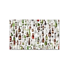 Bottle Chic Print Patterns Sticker (rectangular) by BellaVistaTshirt02