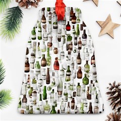 Bottle Chic Print Patterns Ornament (bell)