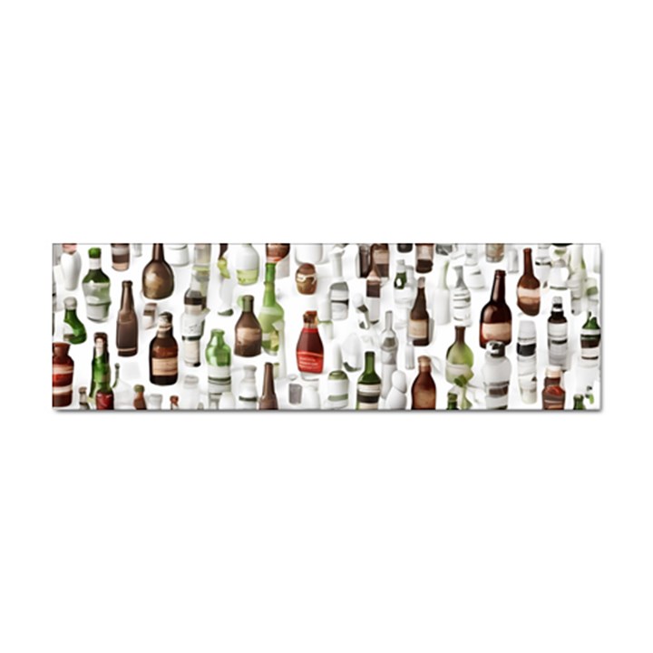 Bottle Chic Print Patterns Sticker Bumper (10 pack)