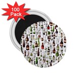 Bottle Chic Print Patterns 2.25  Magnets (100 pack)  Front