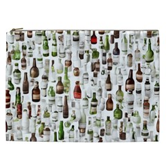 Bottle Chic Print Patterns Cosmetic Bag (xxl)