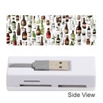 Bottle Chic Print Patterns Memory Card Reader (Stick) Front