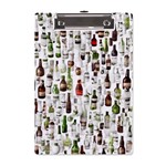 Bottle Chic Print Patterns A5 Acrylic Clipboard Front